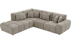 Goossens excellent hoekbank kubus bruin stof - 8252729-gespiegeld-02