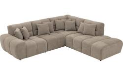 Goossens excellent hoekbank kubus bruin stof - 8252730-goossens-excellent-kubus-bank-stof-bruin-01