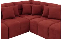 Goossens excellent u bank kubus rood stof - 8252731-goossens-excellent-kubus-bank-stof-rood-01