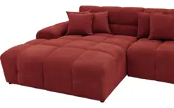 Goossens excellent u bank kubus rood stof - 8252731-goossens-excellent-kubus-bank-stof-rood-01