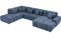 Goossens excellent u bank kubus blauw stof - 8252732-gespiegeld-02