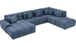 Goossens excellent u bank kubus blauw stof - 8252732-goossens-excellent-kubus-bank-stof-blauw-01