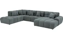 Goossens excellent u bank kubus groen stof - 8252734-gespiegeld-02