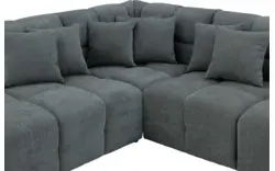 Goossens excellent u bank kubus groen stof - 8252734-gespiegeld-02