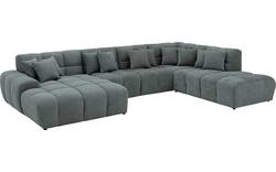 Goossens excellent u bank kubus groen stof - 8252734-goossens-excellent-kubus-bank-stof-groen-01