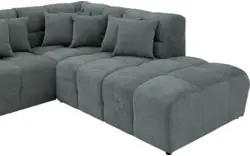 Goossens excellent u bank kubus groen stof - 8252734-goossens-excellent-kubus-bank-stof-groen-01