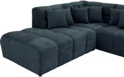 Goossens excellent u bank kubus blauw stof - 8252735-gespiegeld-02