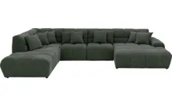 Goossens excellent u bank kubus groen stof - 8252736-gespiegeld-02