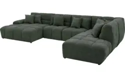 Goossens excellent u bank kubus groen stof - 8252736-goossens-excellent-kubus-bank-stof-groen-01