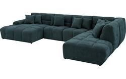 Goossens excellent u bank kubus groen stof - 8252737-goossens-excellent-kubus-bank-stof-groen-01