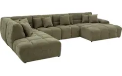 Goossens excellent u bank kubus groen stof - 8252739-gespiegeld-02