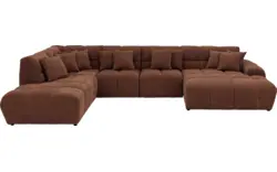 Goossens excellent u bank kubus bruin stof - 8252742-gespiegeld-02