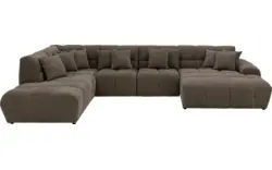 Goossens excellent u bank kubus bruin stof - 8252744-gespiegeld-02