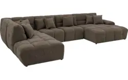 Goossens excellent u bank kubus bruin stof - 8252744-gespiegeld-02