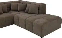Goossens excellent u bank kubus bruin stof - 8252744-goossens-excellent-kubus-bank-stof-bruin-01