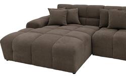 Goossens excellent u bank kubus bruin stof - 8252744-goossens-excellent-kubus-bank-stof-bruin-01