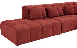 Goossens excellent hoekbank kubus rood stof - 8252747-gespiegeld-02