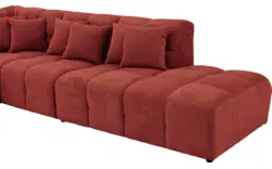 Goossens excellent hoekbank kubus rood stof - 8252747-goossens-excellent-kubus-bank-stof-rood-01