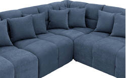 Goossens excellent hoekbank kubus blauw stof - 8252748-gespiegeld-02