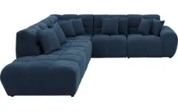 Goossens excellent hoekbank kubus blauw stof - 8252749-gespiegeld-02