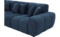 Goossens excellent hoekbank kubus blauw stof - 8252749-gespiegeld-02