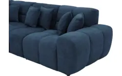 Goossens excellent hoekbank kubus blauw stof - 8252749-gespiegeld-02