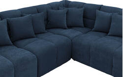 Goossens excellent hoekbank kubus blauw stof - 8252749-gespiegeld-02