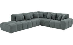 Goossens excellent hoekbank kubus groen stof - 8252750-gespiegeld-03