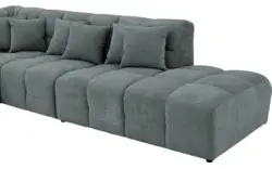 Goossens excellent hoekbank kubus groen stof - 8252750-goossens-excellent-kubus-bank-stof-groen-01
