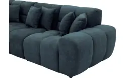 Goossens excellent hoekbank kubus blauw stof - 8252751-gespiegeld-02