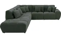 Goossens excellent hoekbank kubus groen stof - 8252752-gespiegeld-02