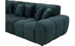 Goossens excellent hoekbank kubus groen stof - 8252753-gespiegeld-02