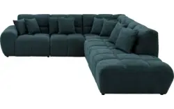 Goossens excellent hoekbank kubus groen stof - 8252753-goossens-excellent-kubus-bank-stof-groen-01