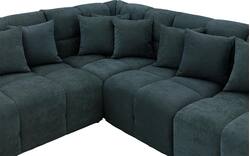 Goossens excellent hoekbank kubus groen stof - 8252753-goossens-excellent-kubus-bank-stof-groen-01