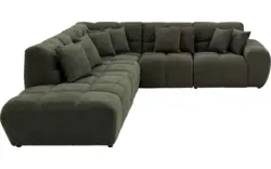 Goossens excellent hoekbank kubus groen stof - 8252754-gespiegeld-02