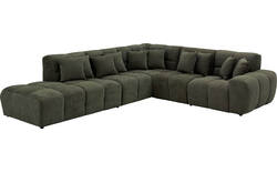 Goossens excellent hoekbank kubus groen stof - 8252754-gespiegeld-03