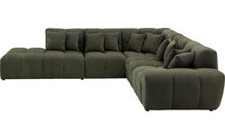 Goossens excellent hoekbank kubus groen stof - 8252754-gespiegeld-02