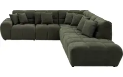 Goossens excellent hoekbank kubus groen stof - 8252754-goossens-excellent-kubus-bank-stof-groen-01