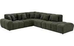 Goossens excellent hoekbank kubus groen stof - 8252754-goossens-excellent-kubus-bank-stof-groen-02