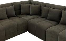 Goossens excellent hoekbank kubus groen stof - 8252754-goossens-excellent-kubus-bank-stof-groen-01