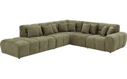 Goossens excellent hoekbank kubus groen stof - 8252755-gespiegeld-03