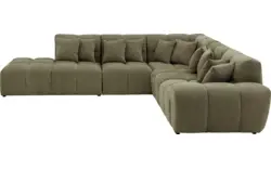 Goossens excellent hoekbank kubus groen stof - 8252755-gespiegeld-02