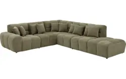 Goossens excellent hoekbank kubus groen stof - 8252755-goossens-excellent-kubus-bank-stof-groen-01