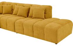 Goossens excellent hoekbank kubus geel stof - 8252756-goossens-excellent-kubus-bank-stof-geel-01