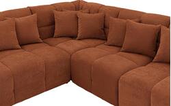 Goossens excellent hoekbank kubus bruin stof - 8252757-goossens-excellent-kubus-bank-stof-bruin-01