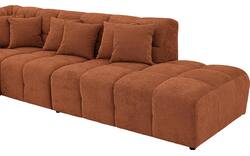 Goossens excellent hoekbank kubus bruin stof - 8252757-goossens-excellent-kubus-bank-stof-bruin-01