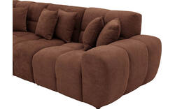 Goossens excellent hoekbank kubus bruin stof - 8252758-gespiegeld-02