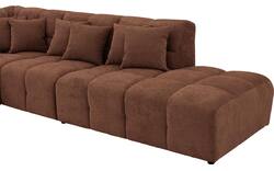 Goossens excellent hoekbank kubus bruin stof - 8252758-goossens-excellent-kubus-bank-stof-bruin-01