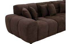 Goossens excellent hoekbank kubus bruin stof - 8252759-goossens-excellent-kubus-bank-stof-bruin-01