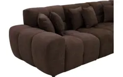 Goossens excellent hoekbank kubus bruin stof - 8252759-goossens-excellent-kubus-bank-stof-bruin-01